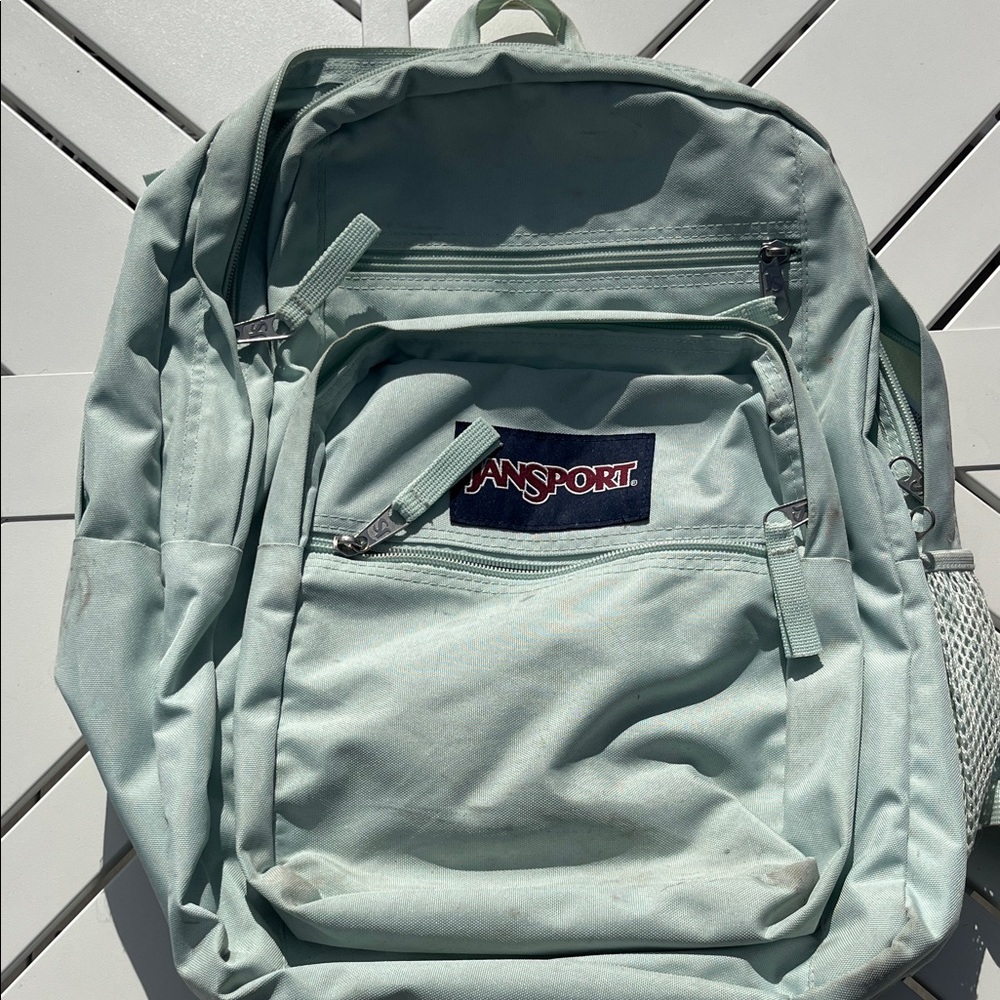 Jansport Light Green Backpack
